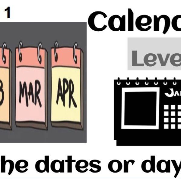 Calendar: Find the dates or days Part 1 Level 3