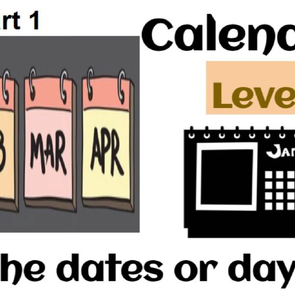 Calendar: Find the dates or days Part 1 Level 2