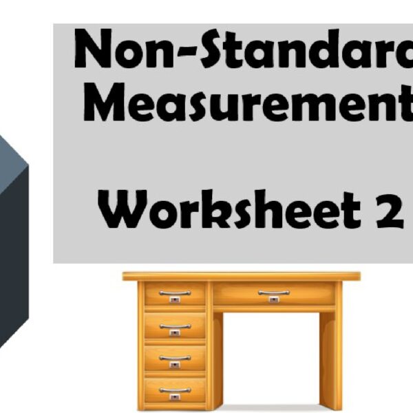 Non-Standard Measurement Worksheet 2 Level 3