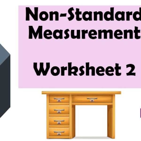 Non-Standard Measurement Worksheet 2 Level 1