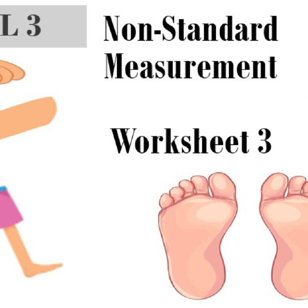 Non-Standard Measurement Worksheet 3 Level 3