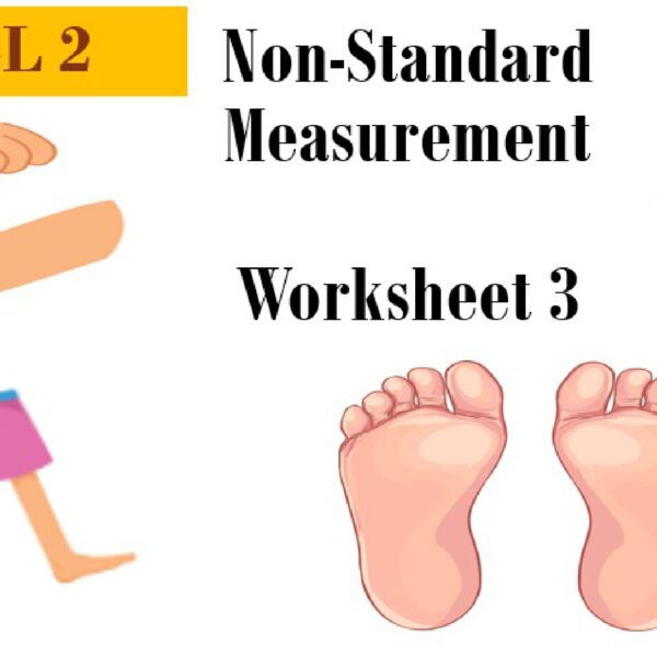 Non-Standard Measurement Worksheet 3 Level 2