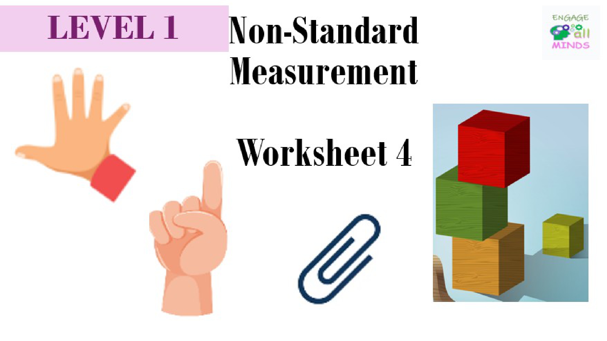 Final main pages to enter or edit part 2_page-0069 Non-Standard Measurement Worksheet 4 Level 1 - Image 1