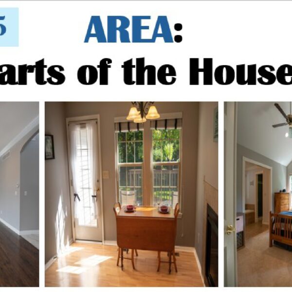Area: Parts of a house Level 5