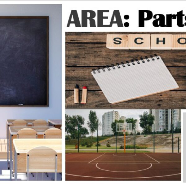 Area: Parts of a school Level 3