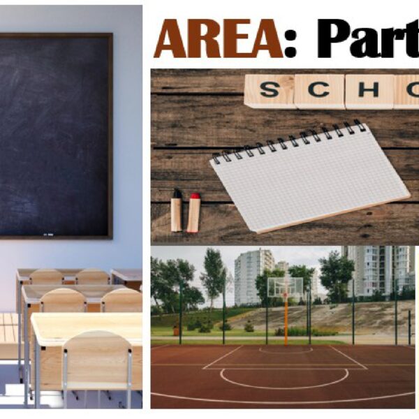 Area: Parts of a school Level 2