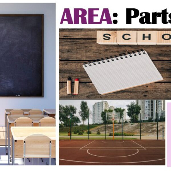 Area: Parts of a school Level 1