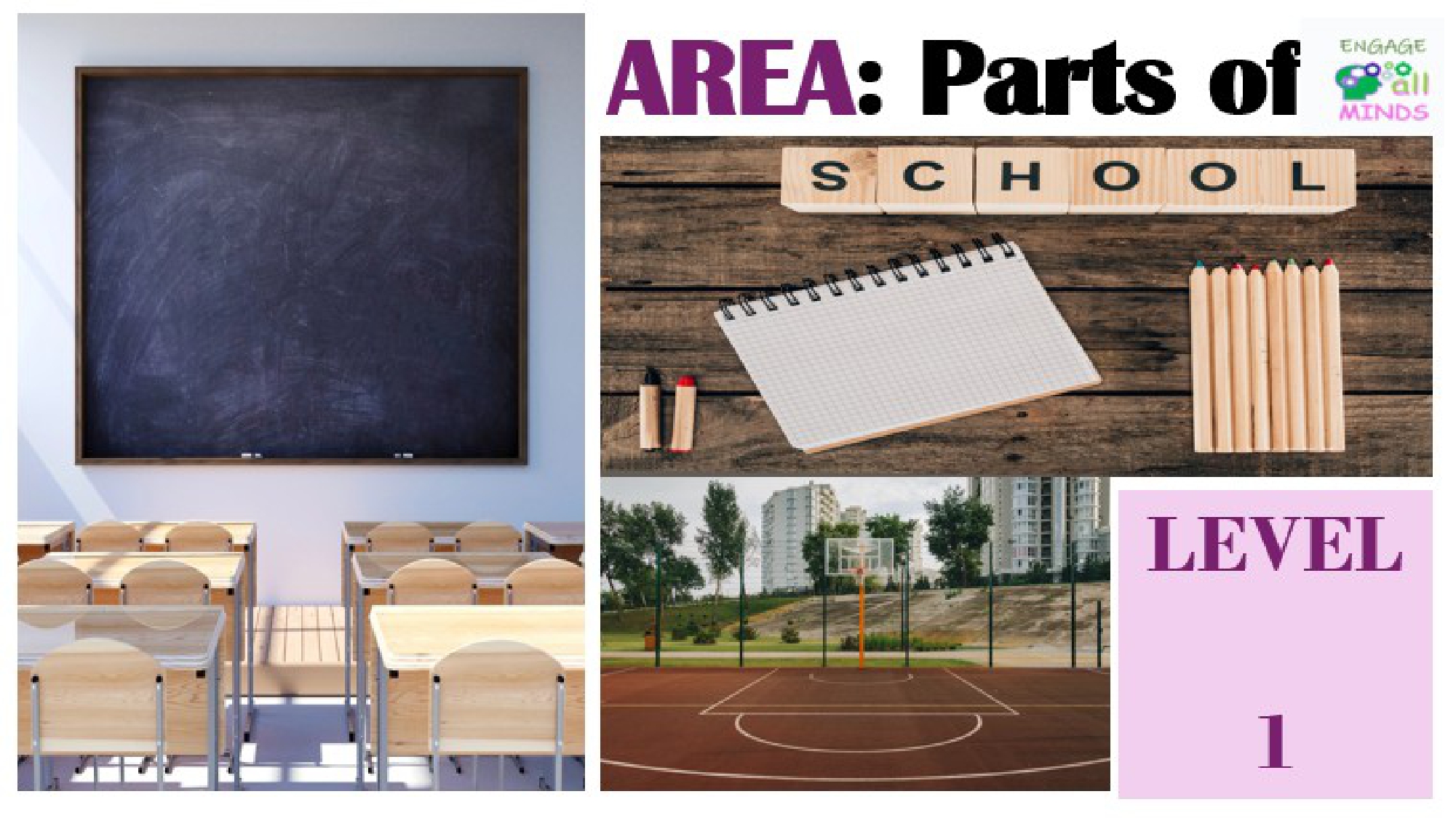 Final main pages to enter or edit part 2_page-0091 Area: Parts of a school Level 1 - Image 1