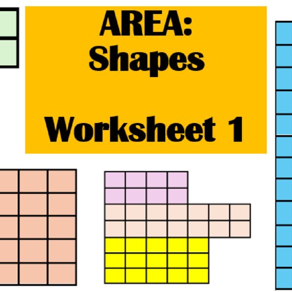 Area: Shapes Worksheet 1 Level 2
