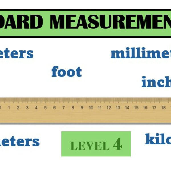 Standard Measurement Worksheet 1 Level 4