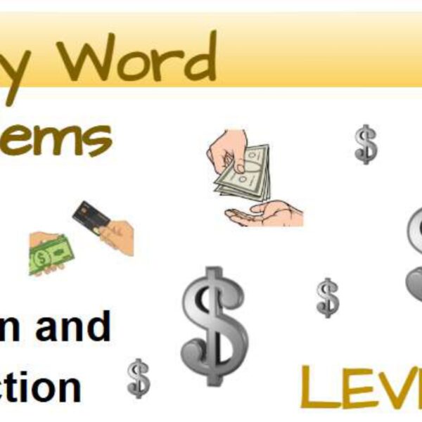 Word Problems Addition and Subtraction Level 2