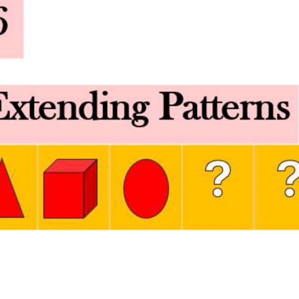 Extending patterns Level 6
