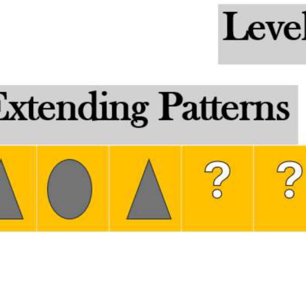 Extending patterns Level 3
