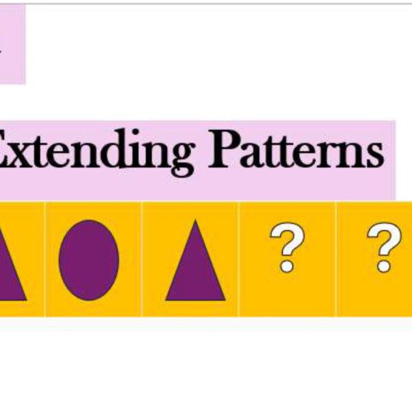 Extending patterns Level 1