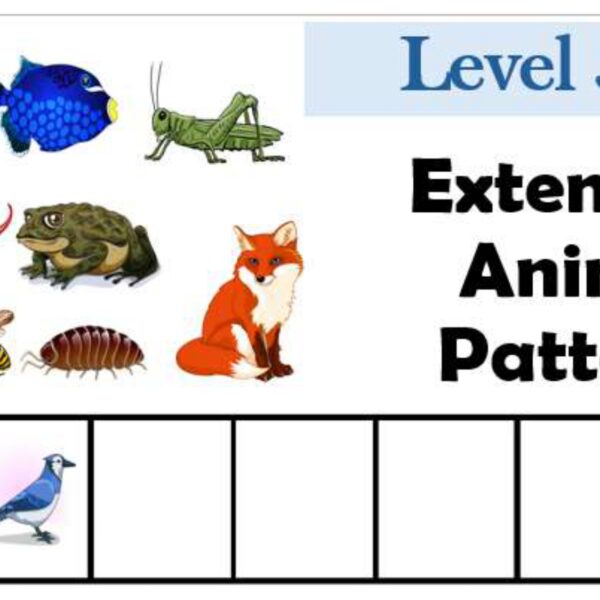 Extending animal patterns Level 5