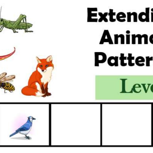Extending animal patterns Level 4