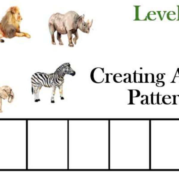 Creating animal patterns Level 4