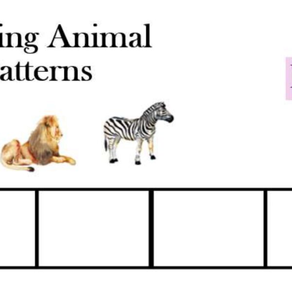 Creating animal patterns Level 1