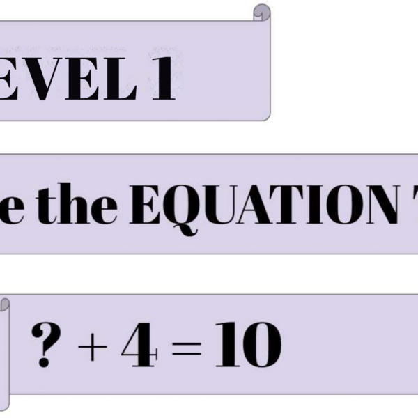 Make the equation true Level 1
