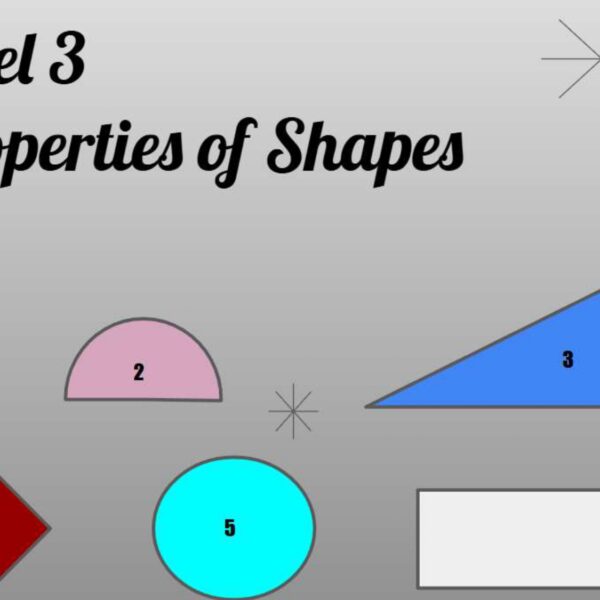 Properties of Shapes Level 3