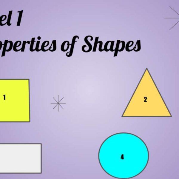Properties of Shapes Level 1