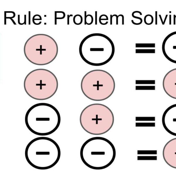 Integers Rule Problem Solving Level 6
