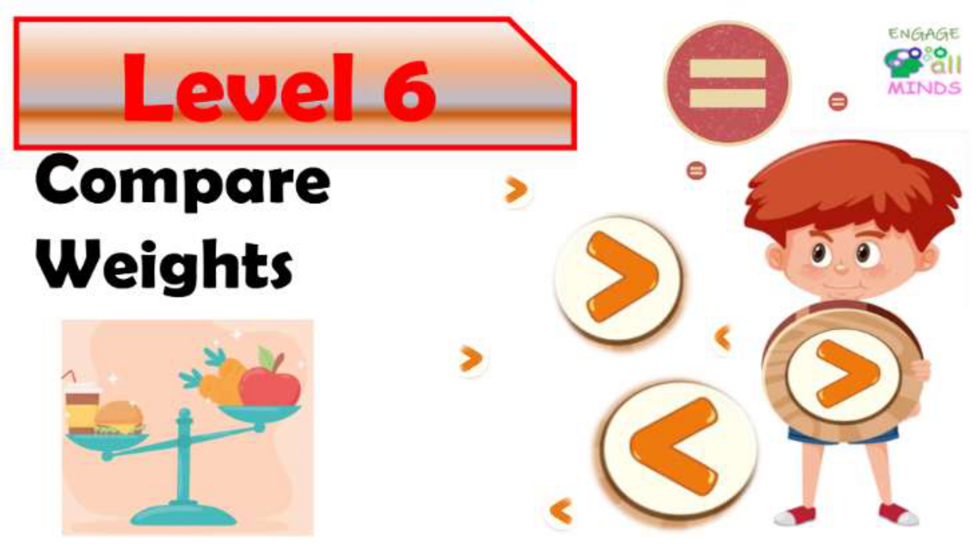 Main cover sheet for Measurement section Google slides_page-0006 Compare Weights Level 6 - Image 1