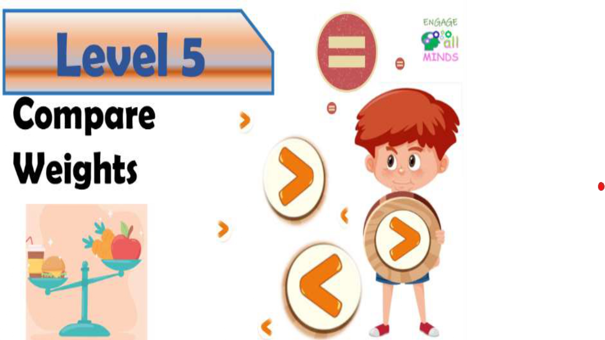 Main cover sheet for Measurement section Google slides_page-0007 Compare Weights Level 5 - Image 1