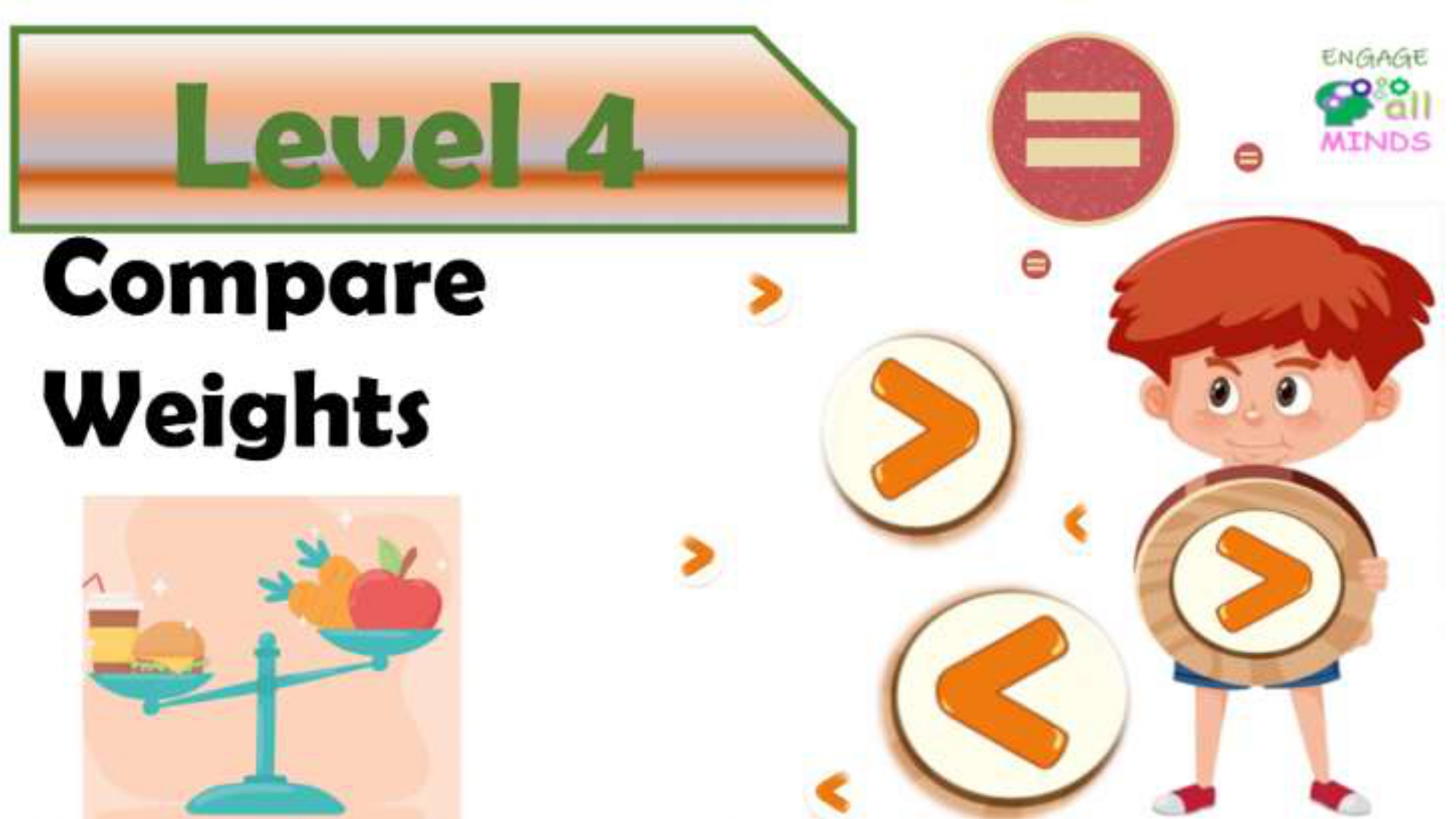 Main cover sheet for Measurement section Google slides_page-0008 Compare Weights Level 4 - Image 1